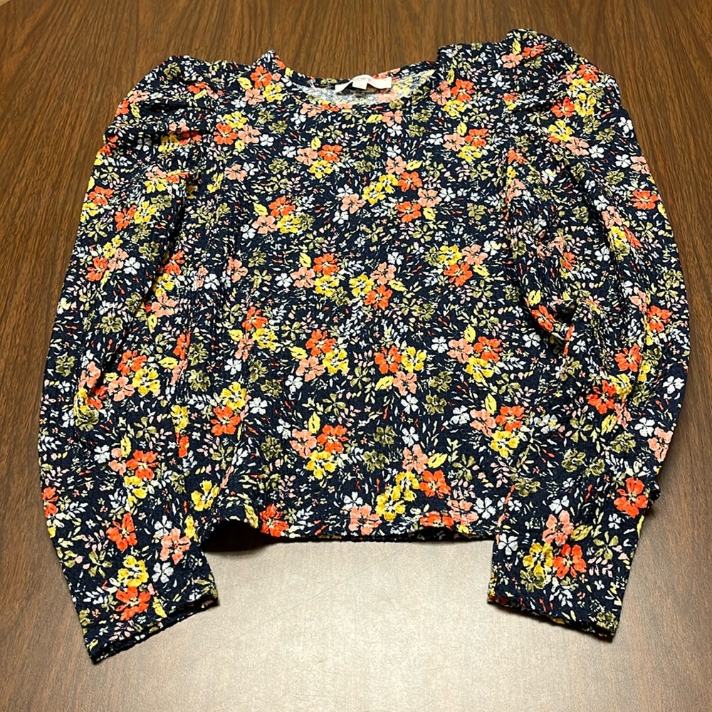Loft long sleeve top, size medium